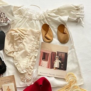 Vintage Pleasant Company American Girl Felicity Bedtime Outfit early 1990s